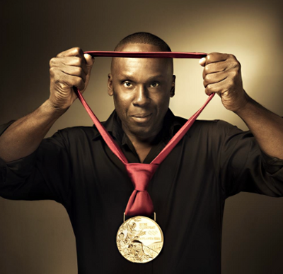 Bruny Surin médaillé d'or aux Jeux olympiques